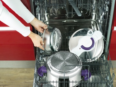 Tefal Clipsominut Perfetct 6L Rosso, Acciaio inox
