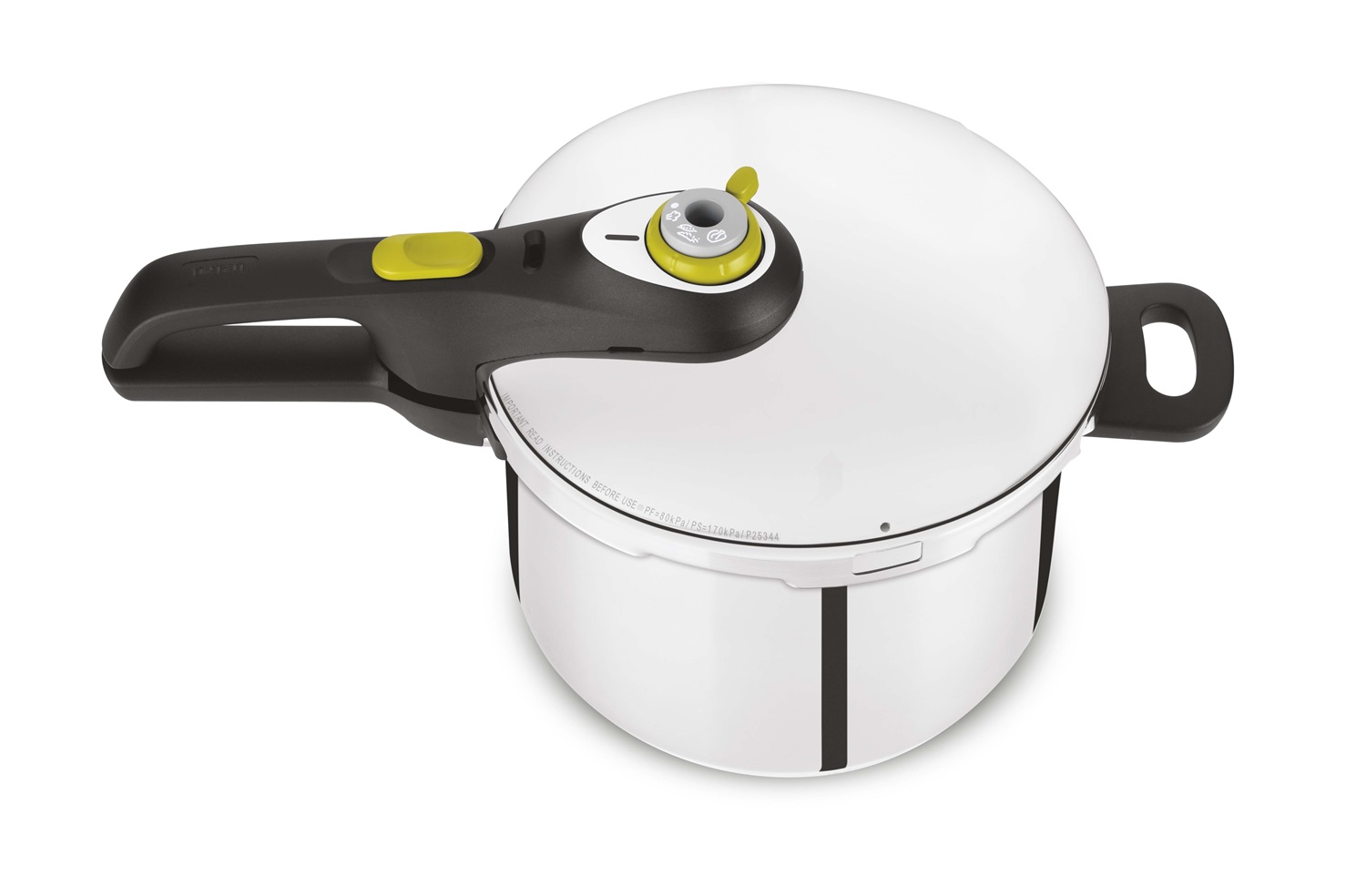 Tefal YS22Q25 Pentola a Pressione 6L in Acciaio Inossidabile, Compatibile con Gas e Induzione, Design Elegante