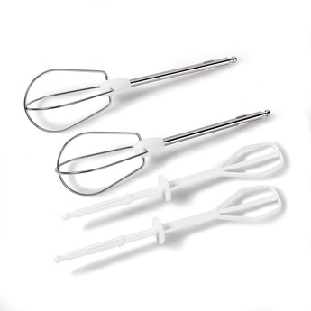 Moulinex Easy Max HM2501B1 Sbattitore Elettrico 200 W con 5 Velocità, Fruste in Acciaio Inossidabile e Plastica