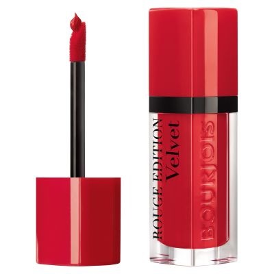Bourjois Rouge Edition Velvet 7 ml 03 Hot Pepper - Rossetto Liquido Opaco Ultra Leggero e Lunga Tenuta