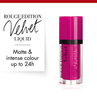 Bourjois Rouge Edition Velvet 7,7 ml - Rossetto Liquido Opaco 05 Olé Flamingo! a Lunga Tenuta