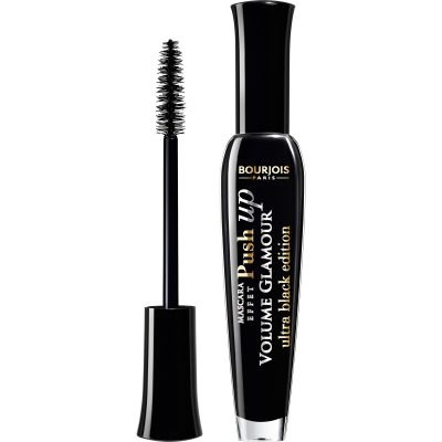 Bourjois Volume Glamour Push Up Mascara Volumizzante 31 Ultra Black - 7 ml, Effetto Incurvante e Lunghezza Duratura