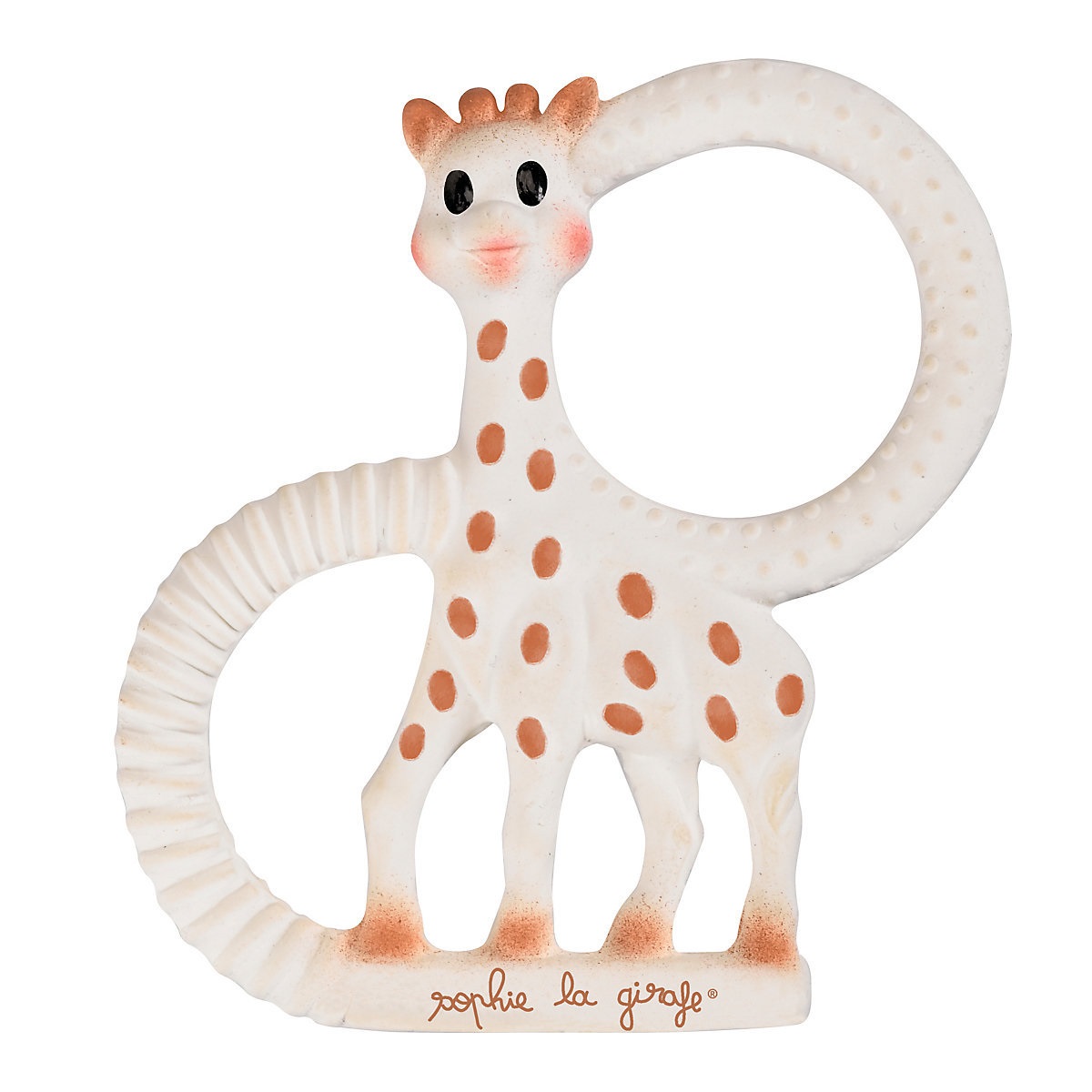 SOPHIE LA GIRAFE Set Regalo Nascita con Anello per la Dentizione in 100% Gomma Naturale - Confezione Lussuosa per Bebè
