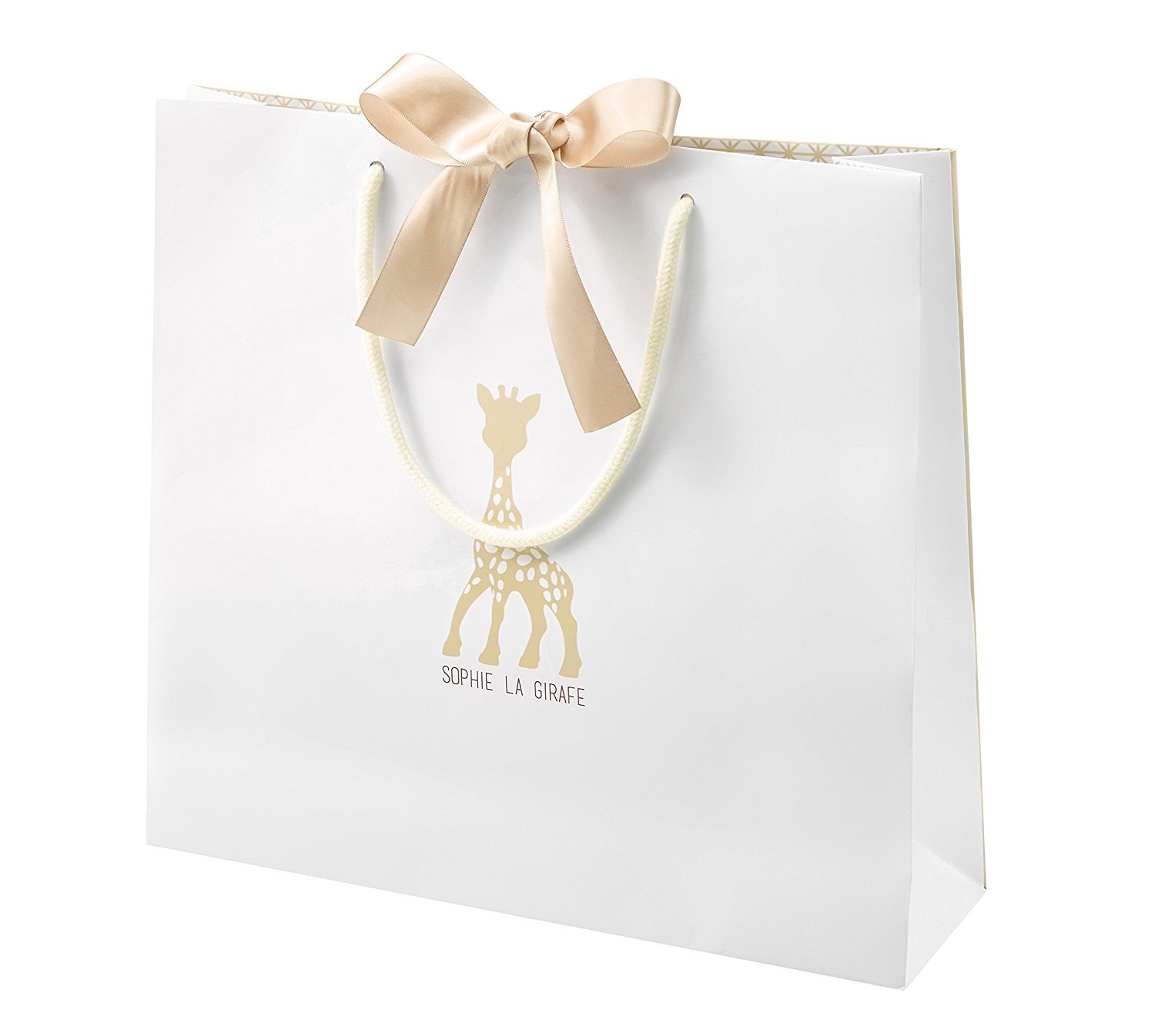 Sophie la Girafe Cofanetto Regalo Sophiesticated con Doudou Porta-Succhietto - 100% Caucciù Naturale, Adatto dalla Nascita