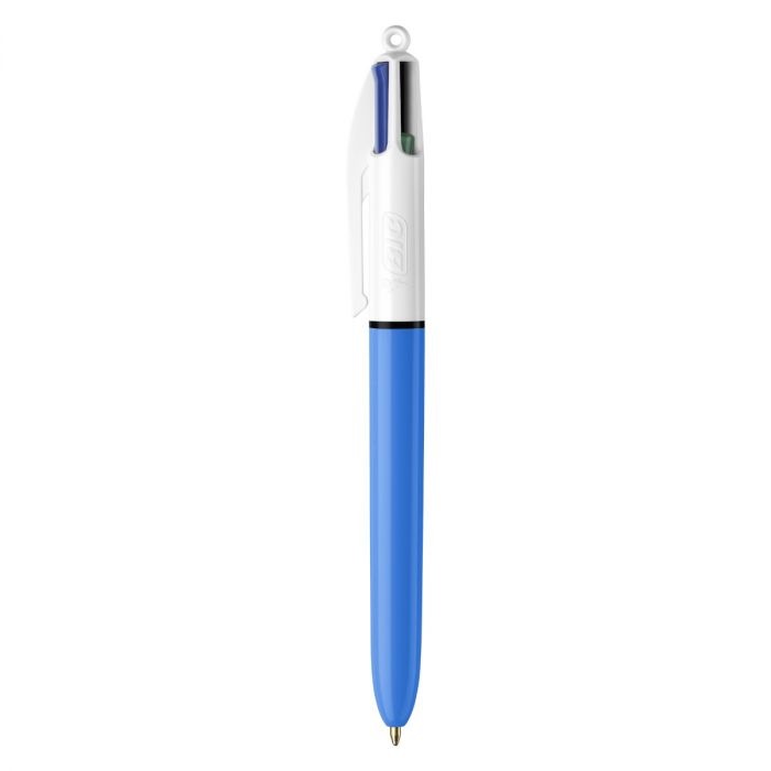 BIC Penna a Sfera a Scatto 4 Colori Classic - Punta 1,0 mm - Confezione da 12 Pezzi