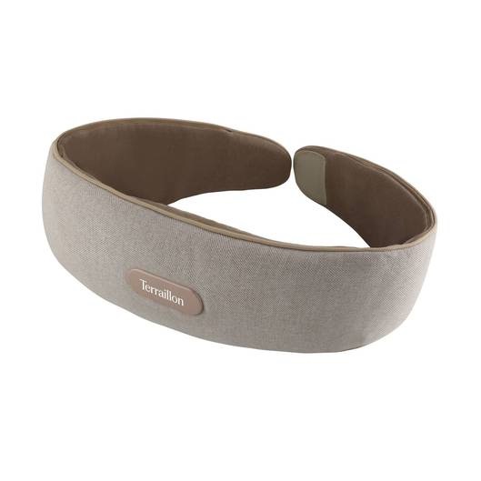 Terraillon Massaggiatore Lombare Riscaldato per Schiena e Pancia - 2 Modalità di Massaggio, 3 Livelli di Temperatura, Ricaricabile USB-C