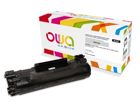 Armor Toner Nero Compatibile per Canon - MF 4410, 4420, 4430, 4550, 4570, 4580, D550, Fax L150 - 2.100 pagine