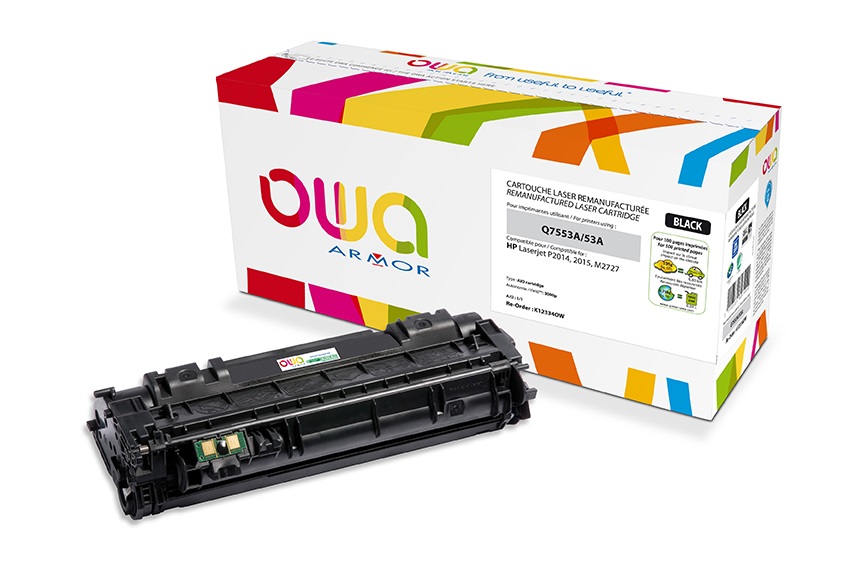 Armor Toner Compatibile Nero K12334OW per HP LaserJet P2014/P2015 - 3.000 pagine