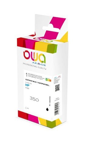 Armor Cartuccia Compatibile HP N°350 Nero 14 ml per DeskJet e OfficeJet