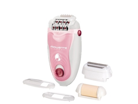 Rowenta Silence Soft EP5640D1 Epilatore Professionale per Donna - Rosa e Bianco, Alta Qualità e Lunga Durata
