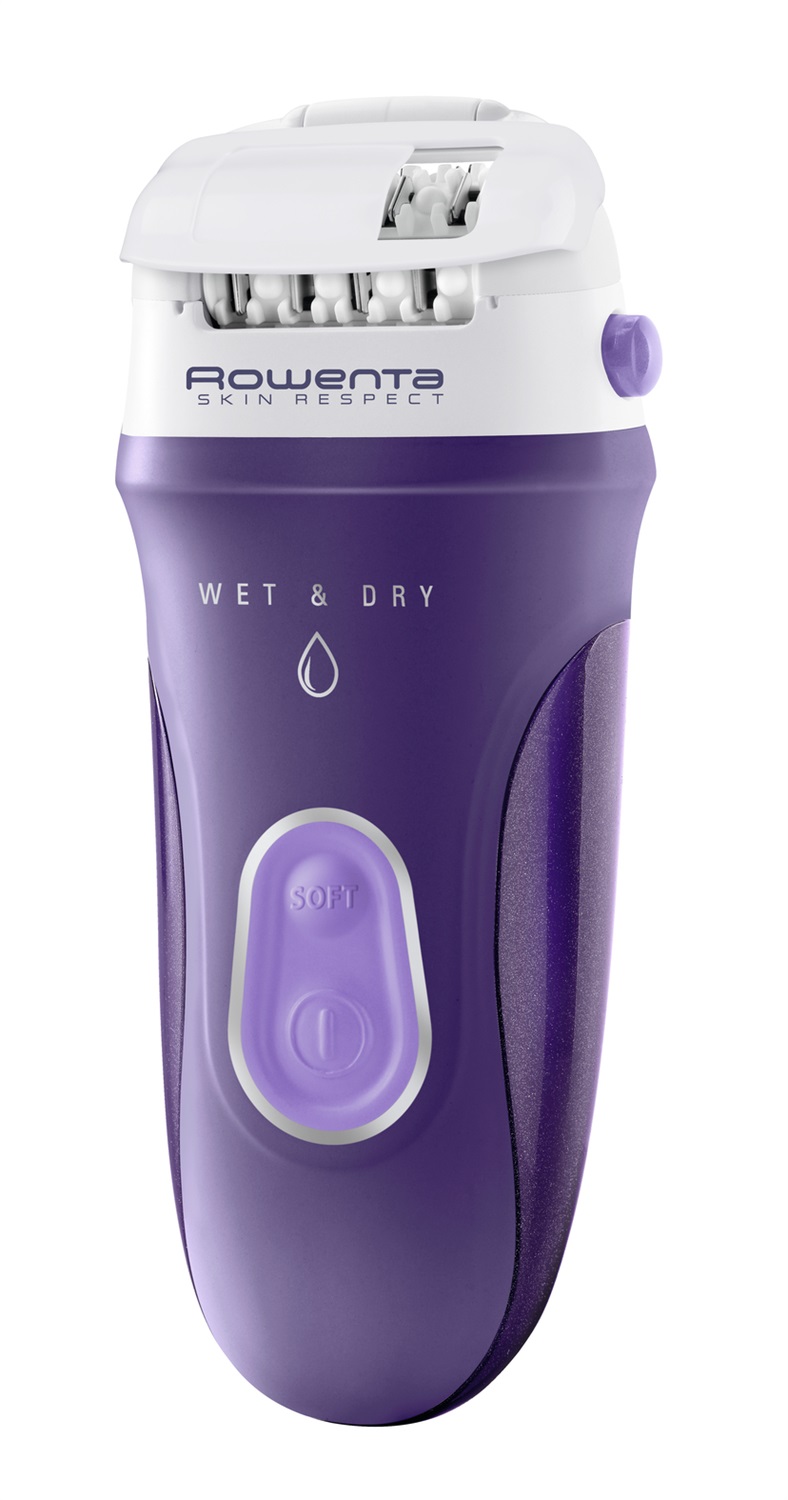 Rowenta EP8050 Skin Respect Epilatore Elettrico per Donna Wet&Dry con 5 Accessori, 24 Pinzette e Testina Amovibile
