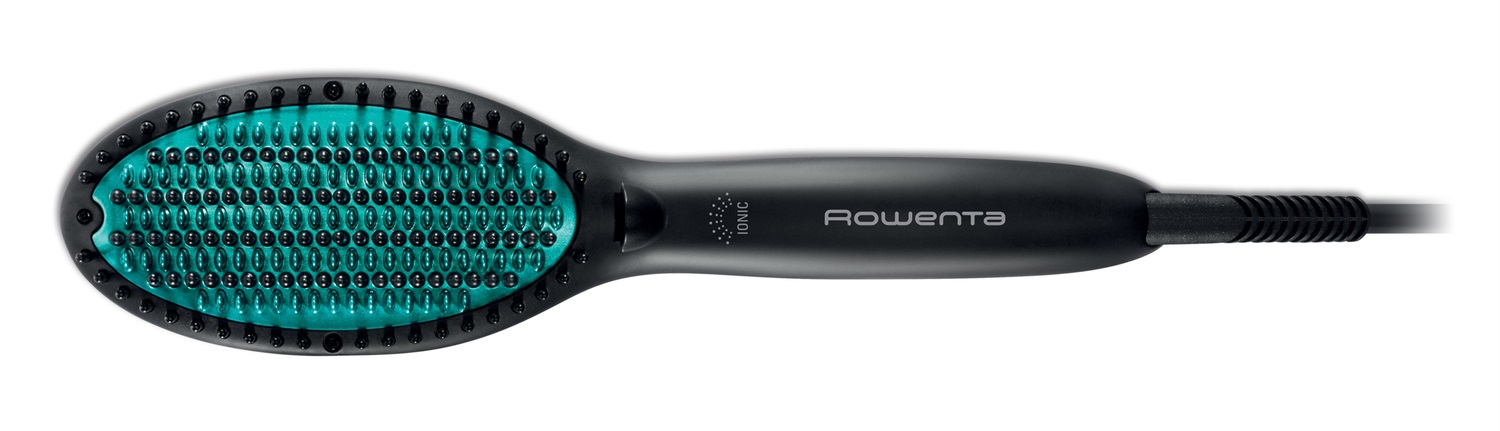 Rowenta Power Straight CF5820 - Spazzola Lisciante ad Aria Calda per Capelli Lisci e Onde, Temperatura Fino a 210 °C, Riscaldamento Rapido in 45 Secondi, Tecnologia Thermo-Control