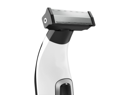 Rowenta Forever Sharp TN6010F5 Regolabarba e Tagliacapelli Bagnato e Secco con Lame Sempre Affilate, 3 Pettini (1, 3, 5 mm), Nero e Bianco