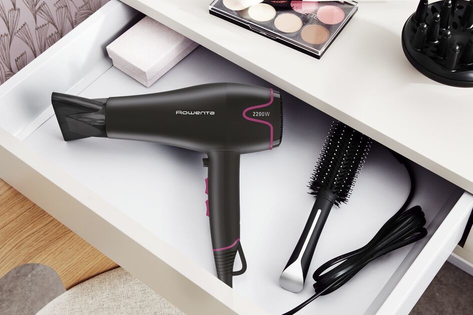 Rowenta Motion Dry CV5713 asciuga capelli 2200 W Nero