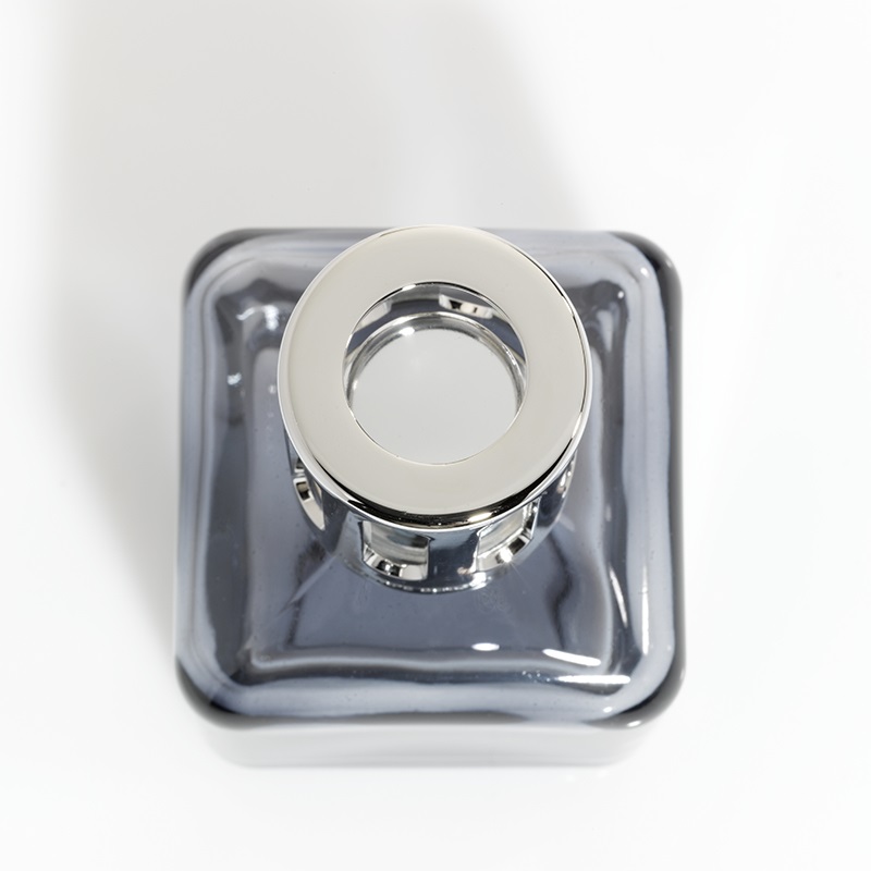 Maison Berger Paris Lampe Berger Glacon Grigio - Lampada Catalitica Cubica 250 ml con Flacone di Fragranza