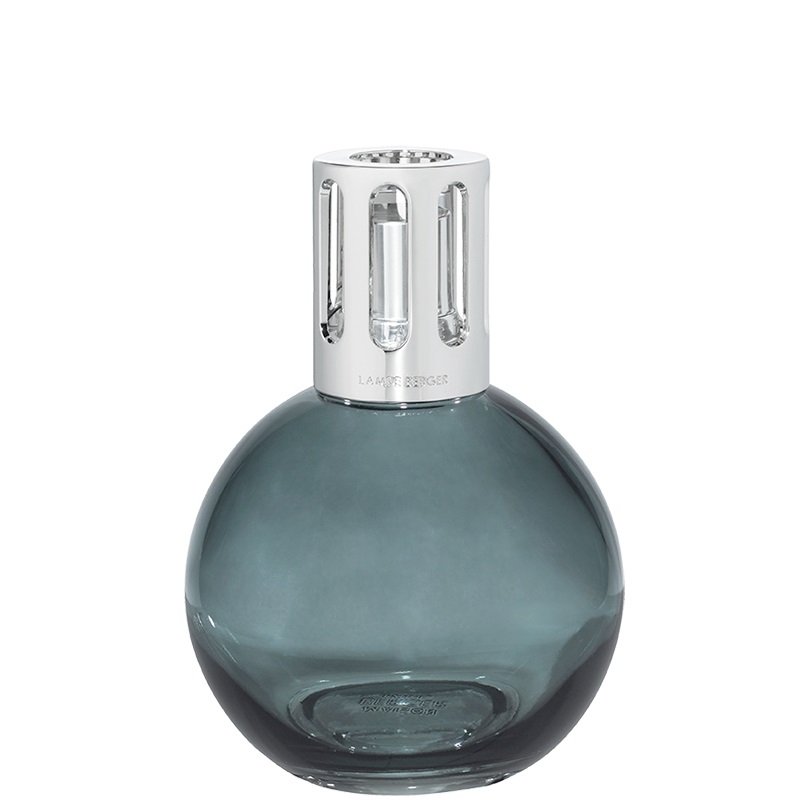 MAISON BERGER Paris Lampada Catalitica Boule Smoke in Vetro Grigio Fumo - Purificazione dell'Aria con Eleganza