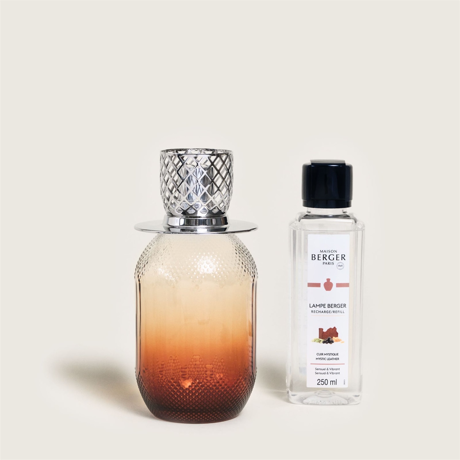 Maison Berger Paris Lampada Catalitica Evanescence Fulvo con Fragranza Cuir Mystique 250ml