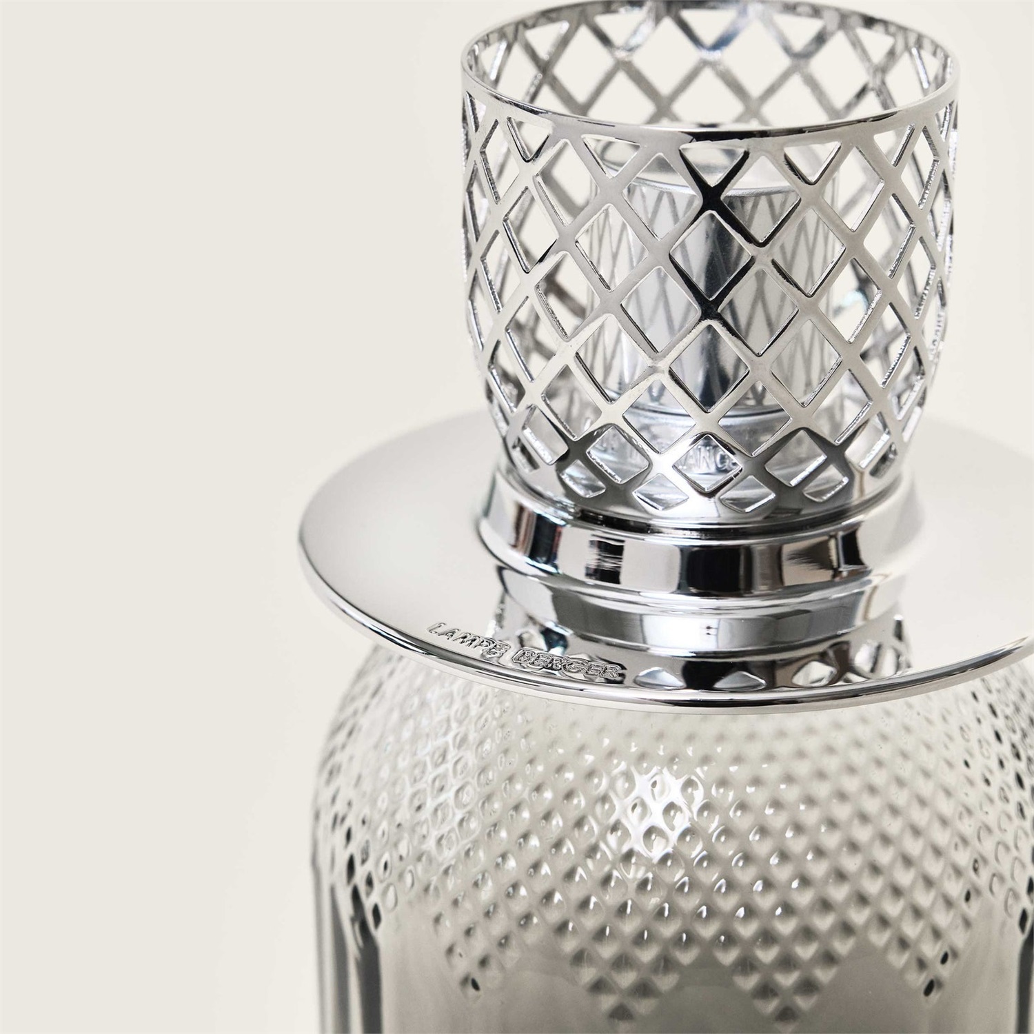 MAISON BERGER Lampada Catalitica Evanescence Grigia 250 ml Cuir Mystique - Purifica e Profuma l'Aria