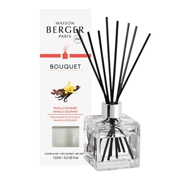 MAISON BERGER Profumo per Ambiente Vaniglia Gourmet 125ml - Cubo Trasparente