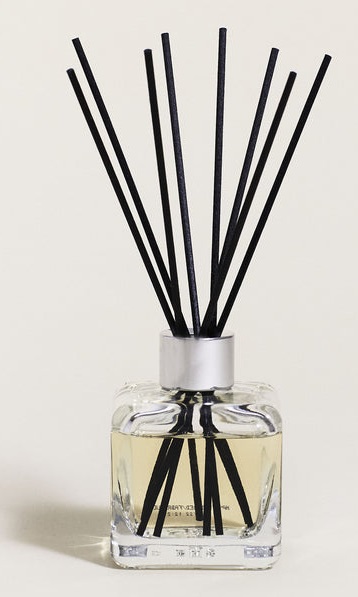 Maison Berger Diffusore di Profumo Bouquet Cube Poussière d'Ambre 100ml - Elegante Cubo in Vetro con Bastoncini Neri