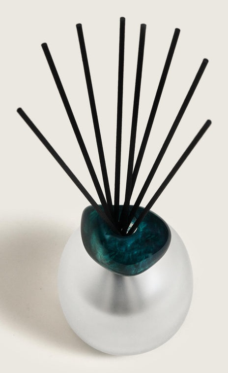 Maison Berger Paris Diffusore di Aromi Bouquet Mineral Givré 200ml con Fragranza Bleu Séduction - Grigio-Verde