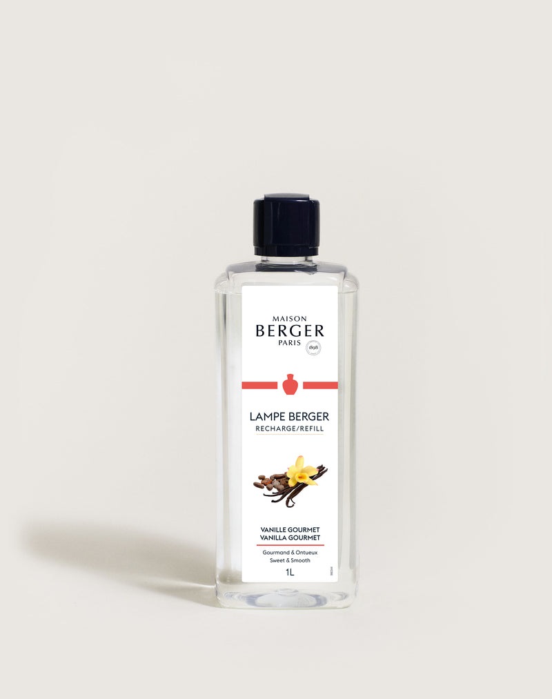Maison Berger Paris Profumo Vanille Gourmet 1000ml - Fragranza Dolce con Rum e Vaniglia Bourbon