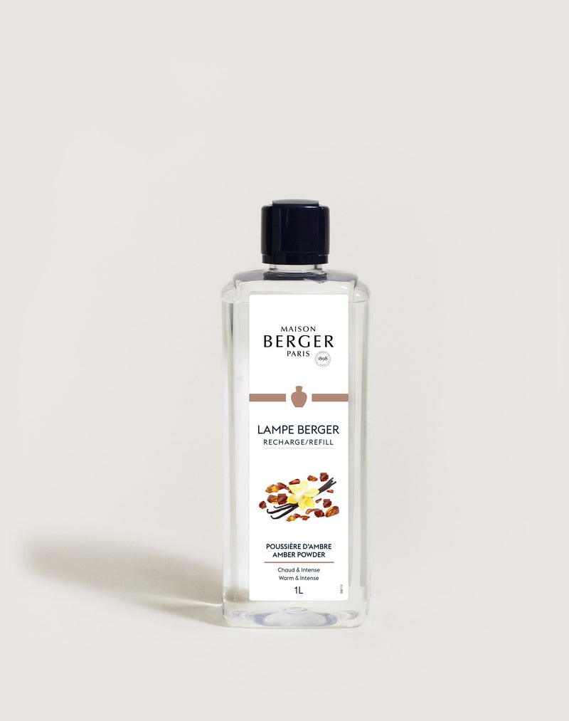 Maison Berger Ricarica 1000 ml Poussière d'Ambre - Profumo per Lampada Catalitica