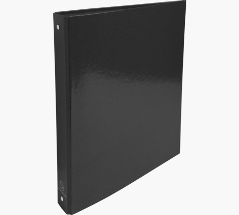 Exacompta 51929E Raccoglitore Foderato A4 in Cartoncino Lucido Plastificato - 4 Anelli Tondi 30 mm - Dorso 40 mm - Dimensioni 26x32 cm - 10 Colori Assortiti