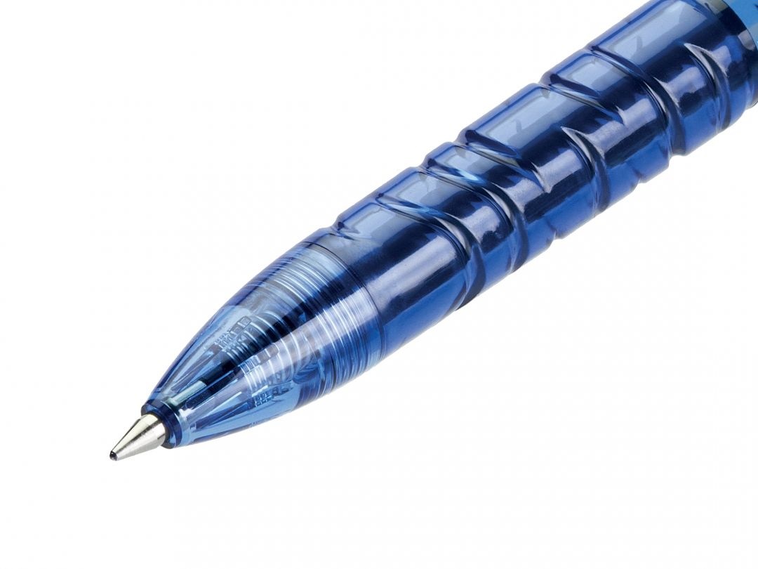 Pilot B2P Eco Gel Penna in gel a scatto 0,7 mm Blu - Confezione da 10 penne 10 refill (5 omaggio) - Realizzata con materiale riciclato