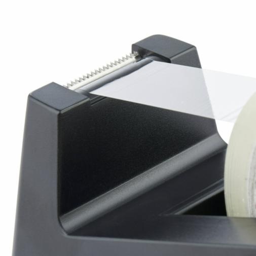 Scotch® Dispenser da Tavolo C10 Nero - Compatibile con Nastri da 33/66 m, Ricaricabile e Robusto