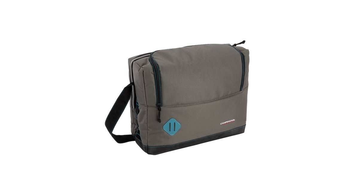 Campingaz The Office Messenger Borsa Termica Pieghevole 17 L - Raffredda fino a 18 Ore, Spazio per 6 Bottiglie da 1.5 L, Design Moderno