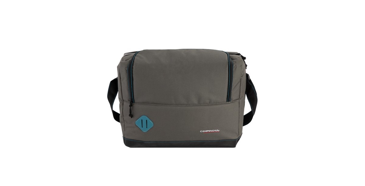 Campingaz The Office Messenger Borsa Termica Pieghevole 17 L - Raffredda fino a 18 Ore, Spazio per 6 Bottiglie da 1.5 L, Design Moderno