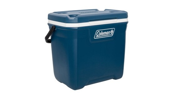 Coleman Ghiacciaia Xtreme 28QT - Capacità 26L, Isolamento in Poliuretano, Blu