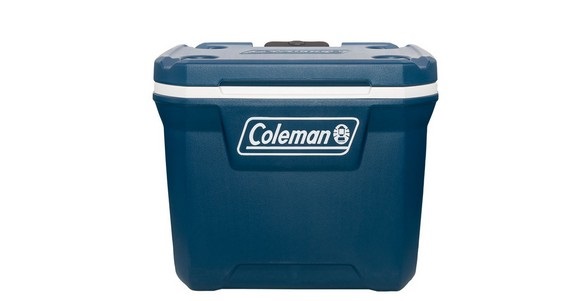 Coleman Ghiacciaia Xtreme 50QT Portatile Rigido con Ruote e Manico Telescopico - Capacità 47L, Isolamento in Schiuma Poliuretanica, Raffredda Fino a 4 Giorni