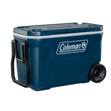 Coleman Xtreme - Frigorifero Portatile da 58 Litri con Isolamento in Schiuma e Ruote per Facile Trasporto