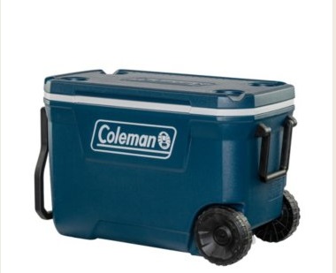 Coleman Xtreme - Frigorifero Portatile da 58 Litri con Isolamento in Schiuma e Ruote per Facile Trasporto