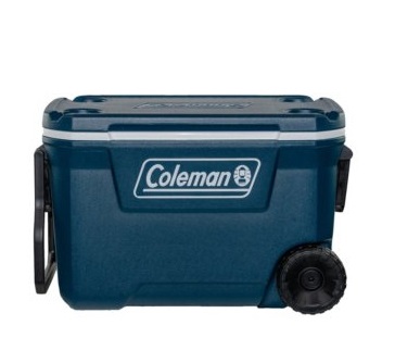 Coleman Xtreme - Frigorifero Portatile da 58 Litri con Isolamento in Schiuma e Ruote per Facile Trasporto