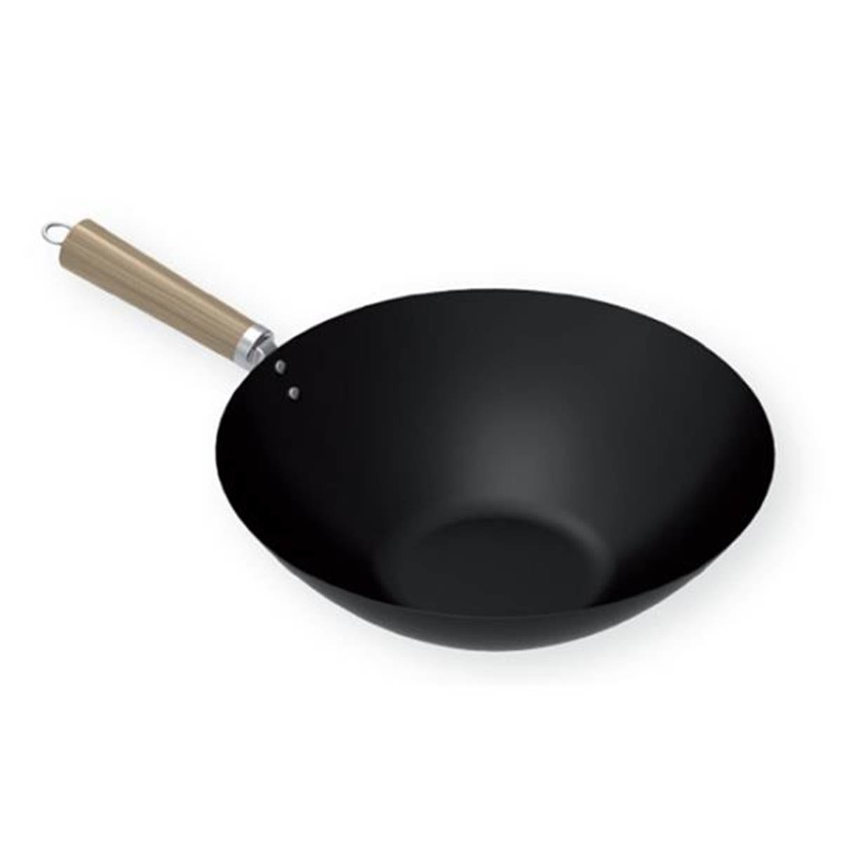 Campingaz Culinary Modular Wok in Ghisa Antiaderente, Nero, 37x11.2x36 cm - Perfetto per Cottura al Salto e Piatti Asiatici
