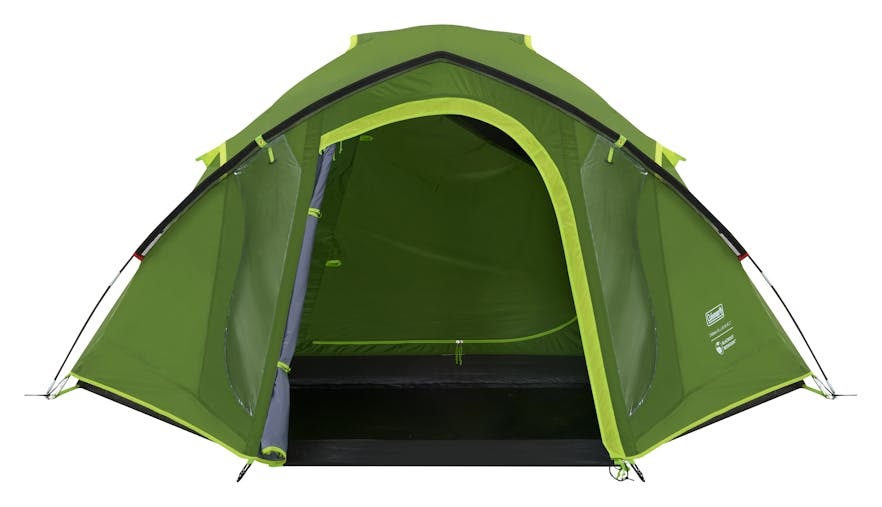 Coleman Darwin 3 Plus BlackOut - Tenda a cupola per 3 persone, impermeabile 4500 mm, leggera e con camera da letto oscurata