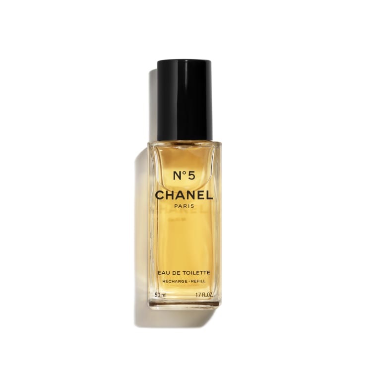 CHANEL N°5 Eau de Toilette 50ml - Fragranza Femminile con Bouquet Fiorito e Vaporizzatore Ricaricabile