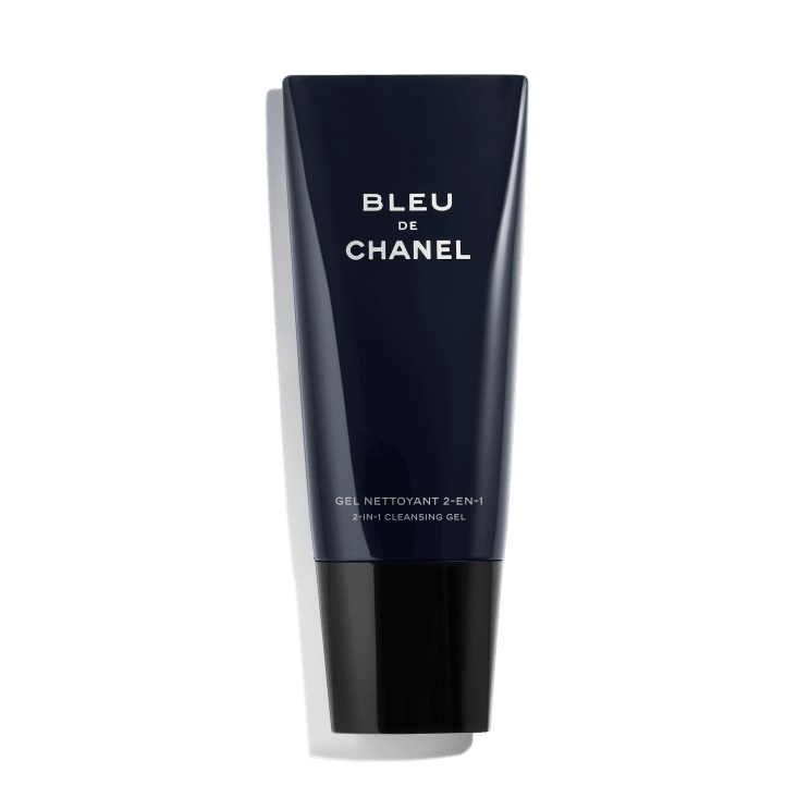 CHANEL BLEU DE CHANEL Gel Detergente 2 in 1 100ml - Detergente per il viso e gel da rasatura con note aromatico-boschive