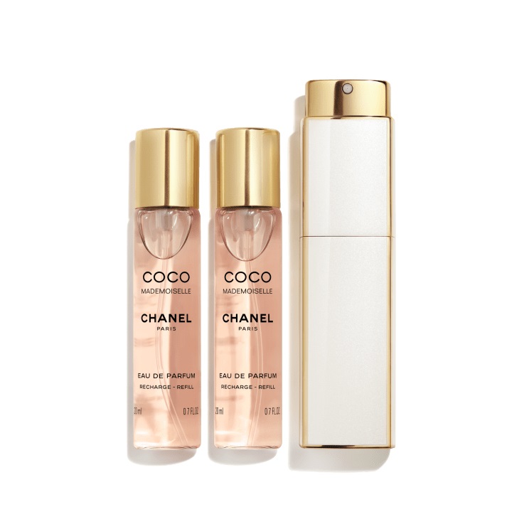 CHANEL Coco Mademoiselle Eau De Parfum Twist And Spray 3x20 ml - Fragranza Fresco-Orientale per Donna