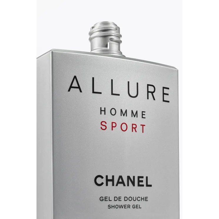 CHANEL Allure Homme Sport Gel Doccia 200ml - Deterge Delicatamente con Note Fresche e Avvolgenti