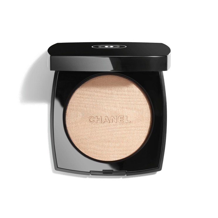 CHANEL Poudre Lumière Cipria Illuminante 10 Ivory Gold - 8.5 g, Consistenza Crema-Polvere Ultra-Sottile con Riflessi Dorati