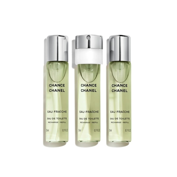 Chanel Chance Eau Fraîche Set di Ricariche Eau de Toilette 3 x 20 ml - Fragranza Fresca e Vivace