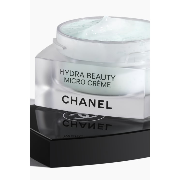 CHANEL Hydra Beauty Micro Crème 50 g - Crema Idratante Rimpolpante Rivitalizzante con Microsfere di Camelia