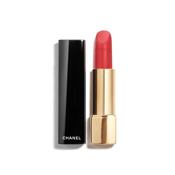 CHANEL Rouge Allure Velvet 47 Flamboyante - Rossetto Mat Vellutato e Luminoso 3.5g