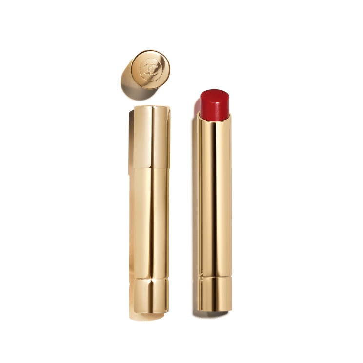 CHANEL Rouge Allure L'Extrait - Ricarica 854 Rouge Puissant - Rossetto Brillante ad Alta Intensità Colore con Estratto di Luce e Trattamento - 2g