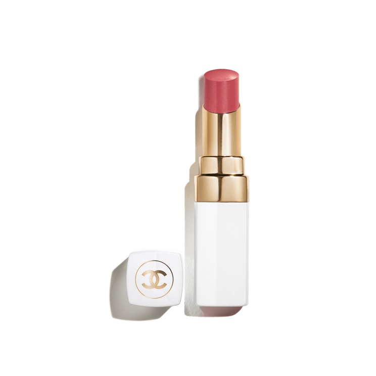 CHANEL Rouge Coco Baume 918 My Rose - Balsamo Idratante Colorato 3g con Funzione Colore e Trattamento