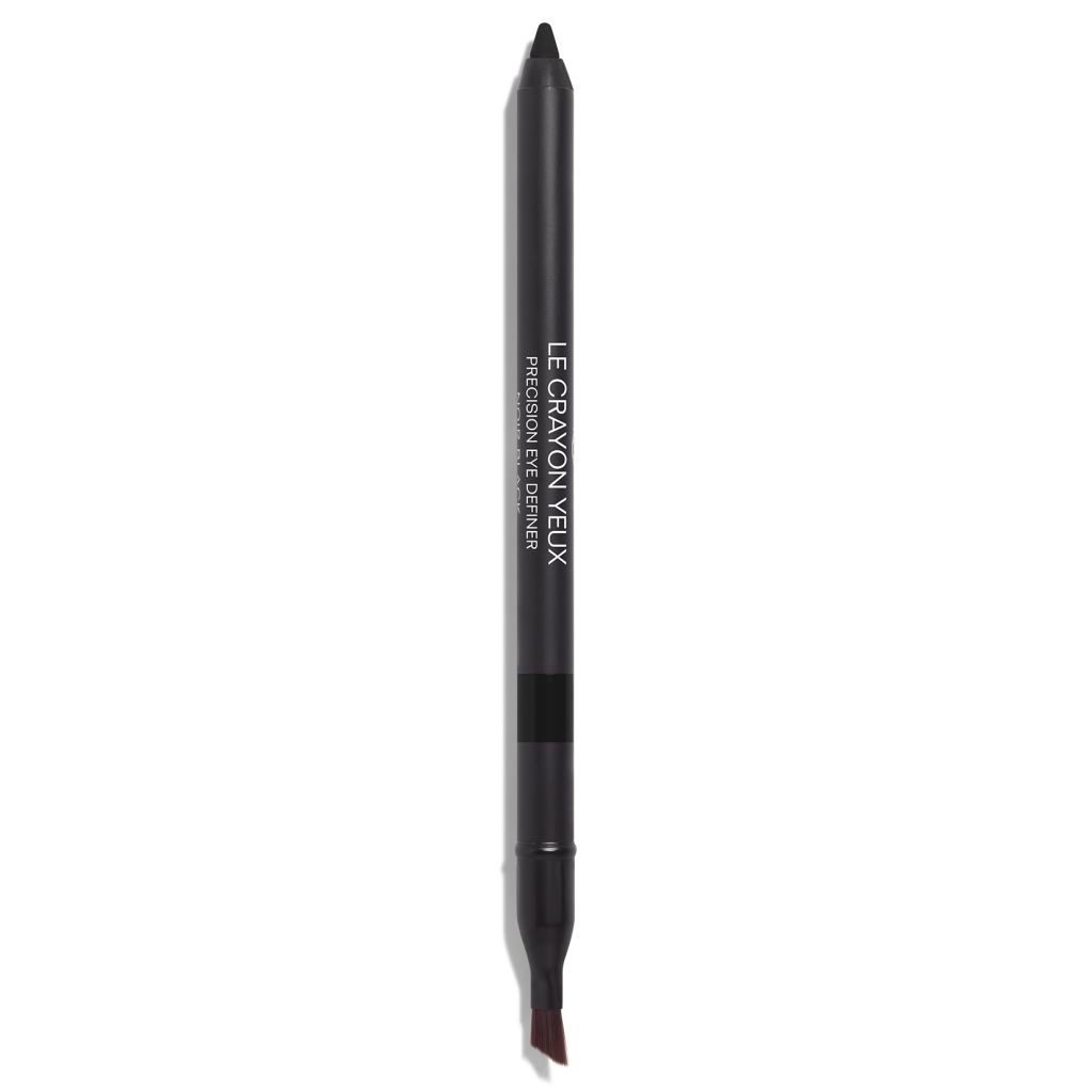 CHANEL Le Crayon Yeux Matita Contorno Occhi 01 Noir Black - Colore Intenso, Effetto Sfumato, Temperino Incluso